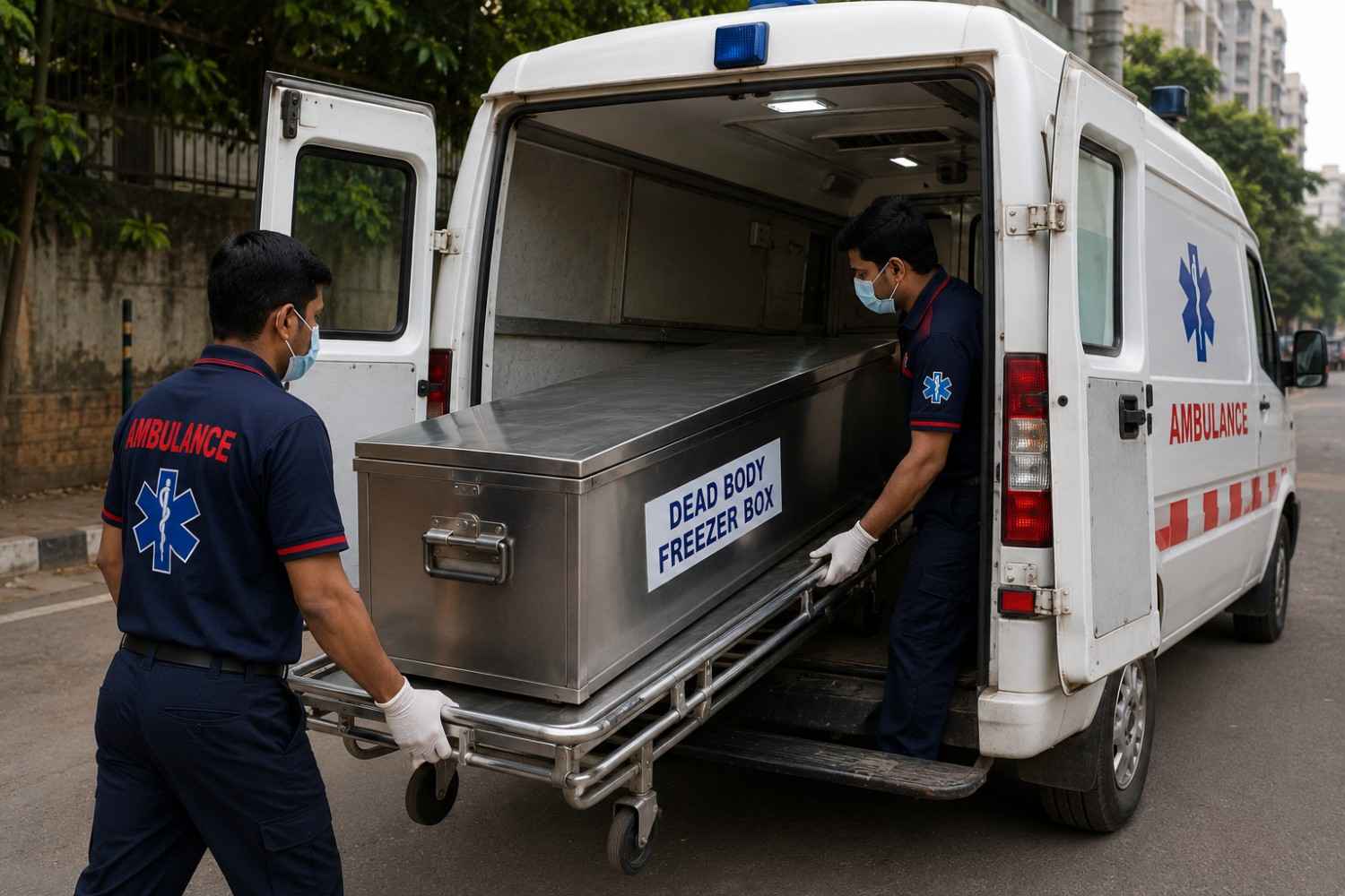 Dead Body Freezer Box Service in Delhi