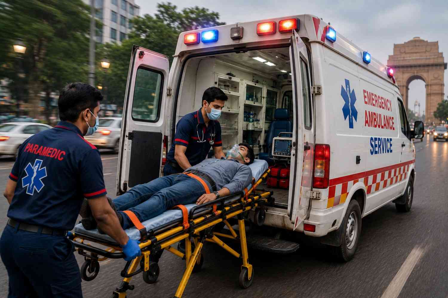 Emergency Ambulance Service in Delhi